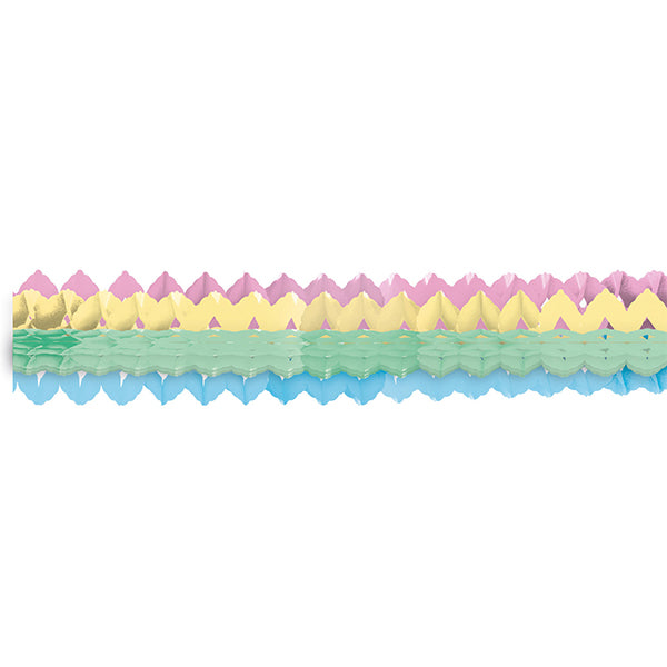 Amscan 2 Mini Garland Pastel Rainbow