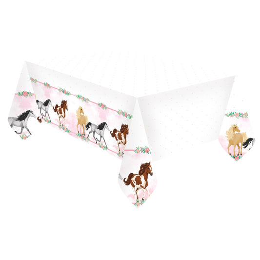Amscan tablecloth horses, 120 x 180 cm