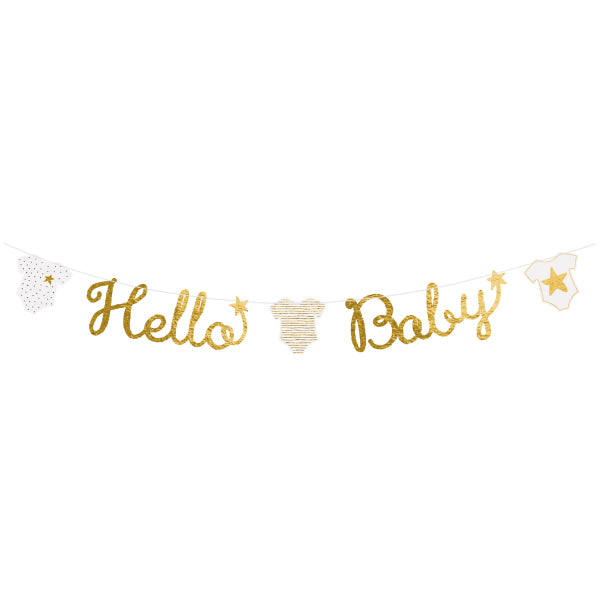 Amscan Partykette Hello Baby, 160 cm