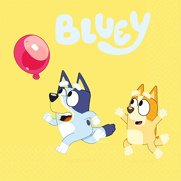 16 serviettes Bluey