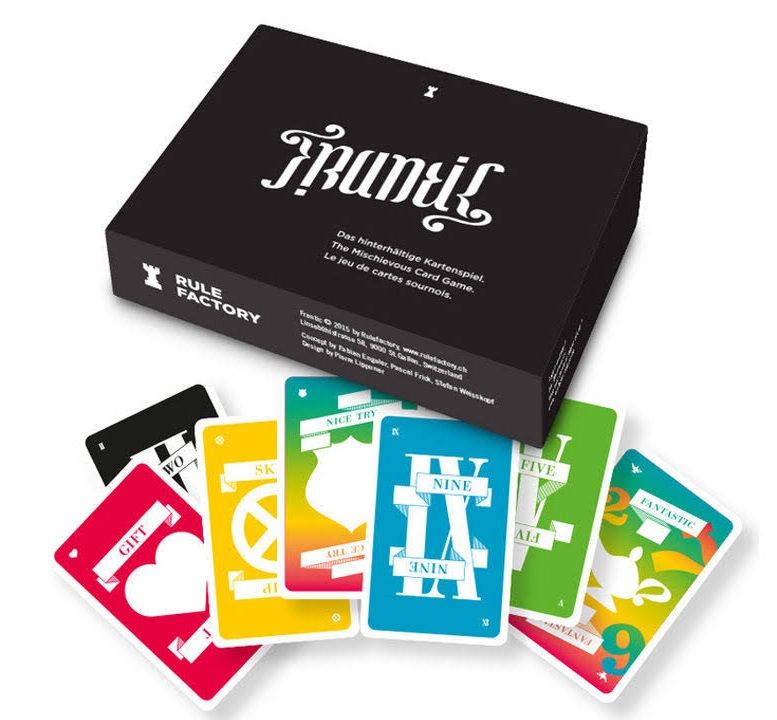 Frantic Das hinterhältige Kartenspiel