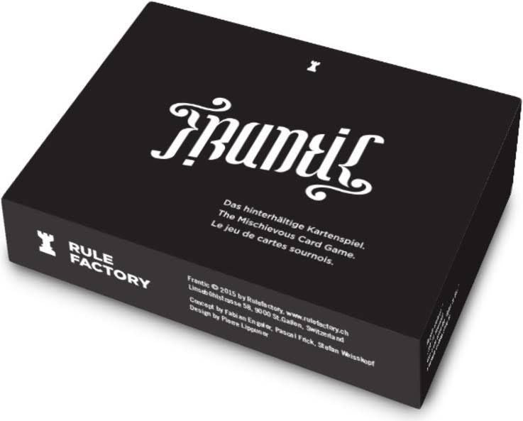 Frantic Das hinterhältige Kartenspiel