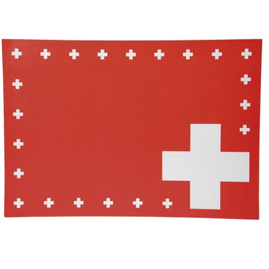 Weco 8 placemats Swiss cross