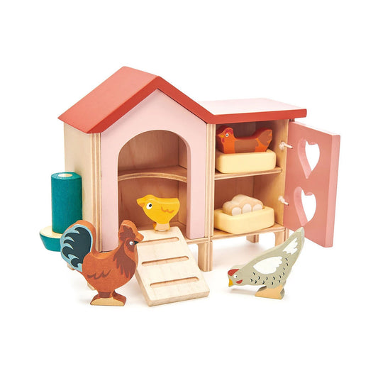 Chicken coop for dollhouse