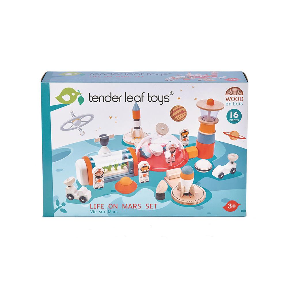 La vie des jouets Tenderleaf sur Mars