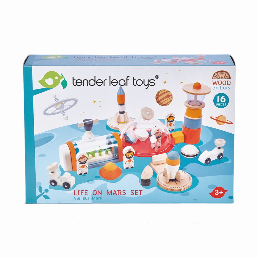 La vie des jouets Tenderleaf sur Mars