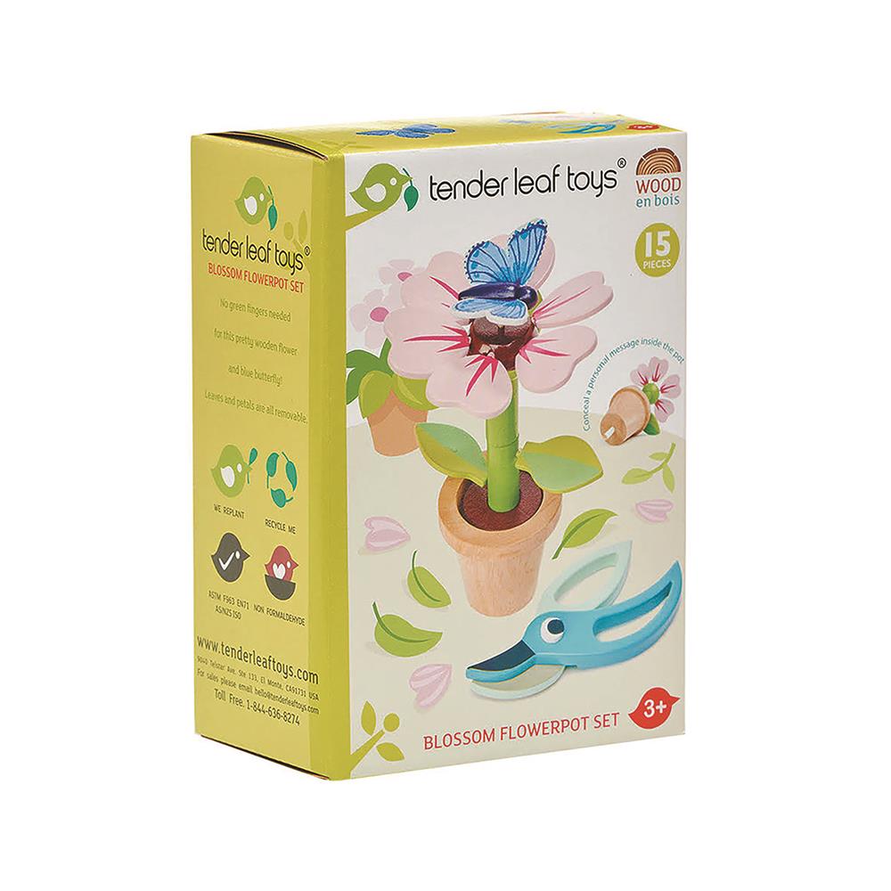 Ensemble de pots de fleurs Tenderleaftoys Blossom