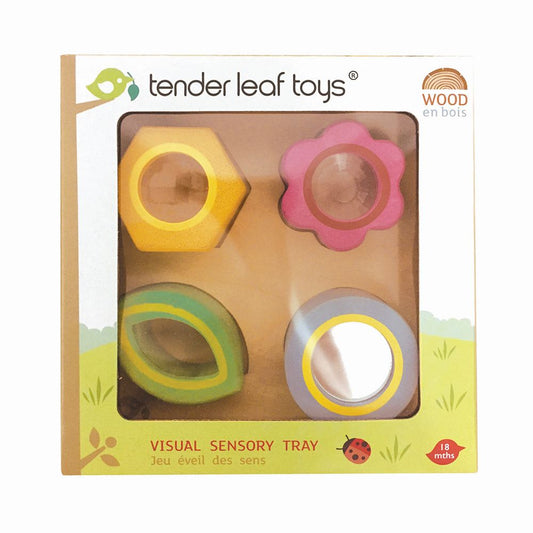 Tenderleaftoys Educational Game Visual Sensory 4 Parts