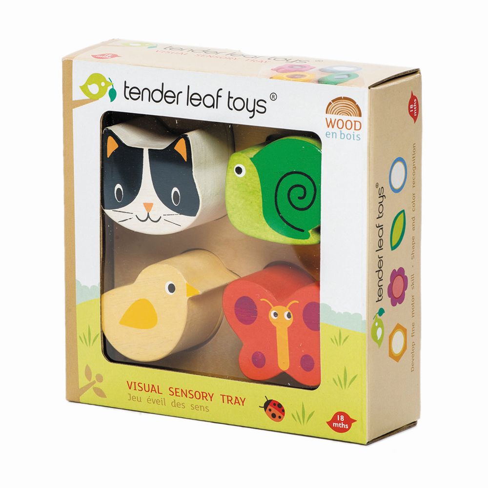 Tenderleaftoys educational game touch sensory 4 parts
