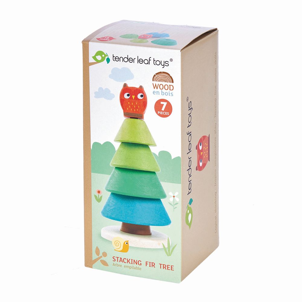 Tenderleaftoys Christmas tree stacking game