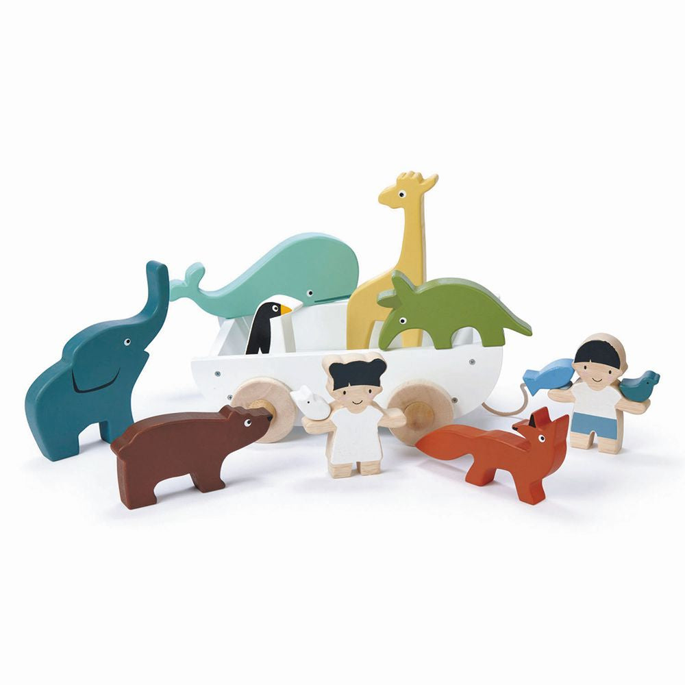 Bateau Tenderleaftoys avec des animaux