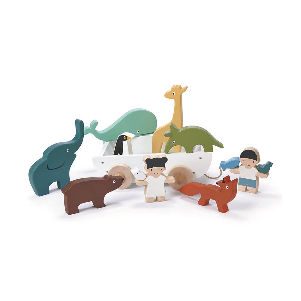 Bateau Tenderleaftoys avec des animaux