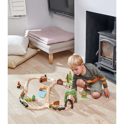 Tenderleaftoys Railway Forest with Accessories