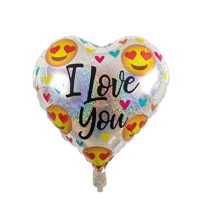 Riethmüller foil balloon heart silver 45cm