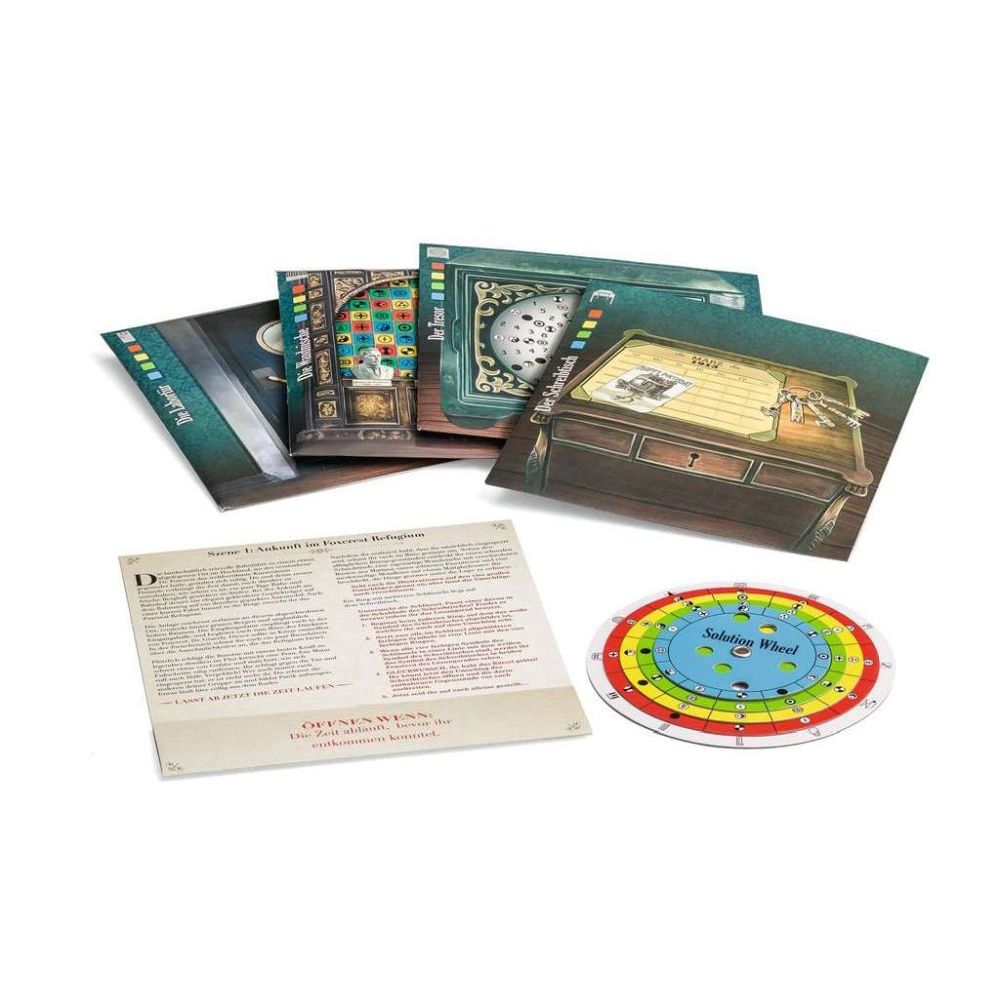 ThinkFun Escape the Room - Das Geheimnis des Refugiums von Dr. Gravely