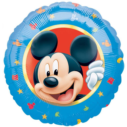 Mickey Mouse foil balloon Stars round, 45 cm