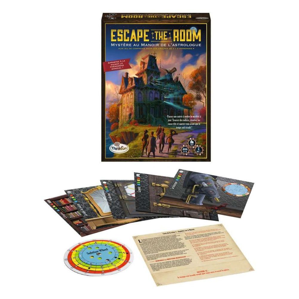 ThinkFun Escape the Room - Mystère au Manoir de l’astrologue