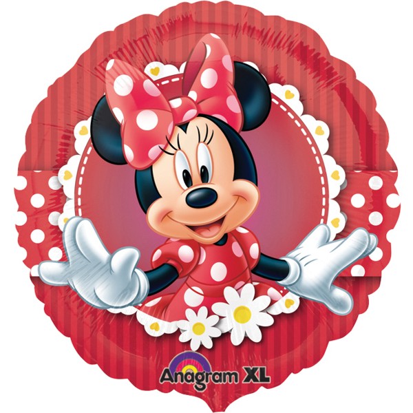 Amscan ballon en aluminium Mad About Minnie, 45 cm