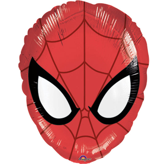 Ballon aluminium tête Spiderman
