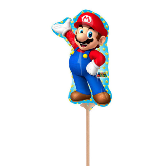 Amscan Mini Foil Balloon Super Mario