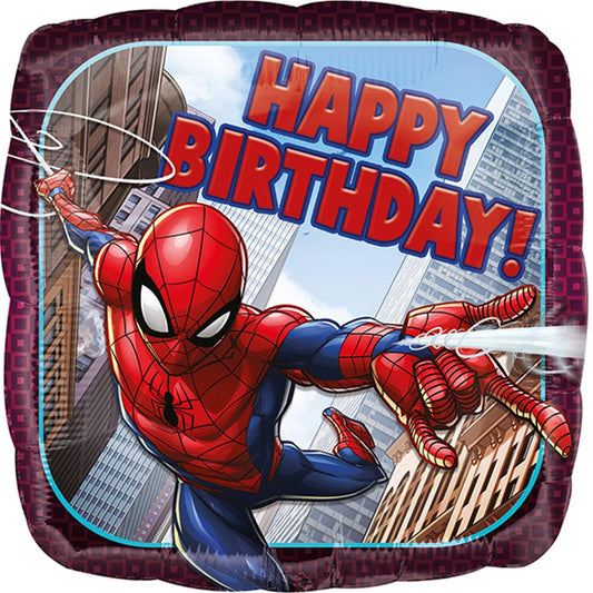 Amscan FB Spiderman Joyeux anniversaire