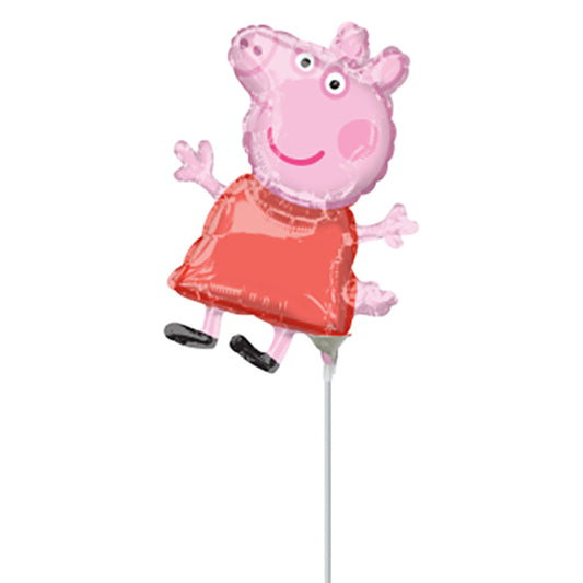 Amscan mini ballon en aluminium Peppa Pig