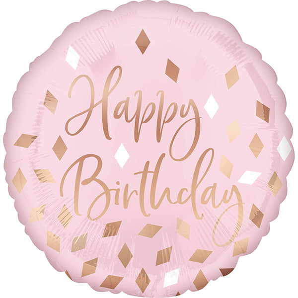 Amscan Folienballon Blush Birthday