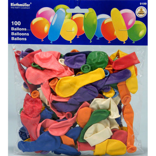 100 balloons sorted