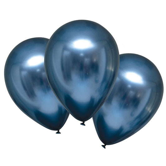 Amscan 6 Latexballons Satin Luxe Azure 27.5cm