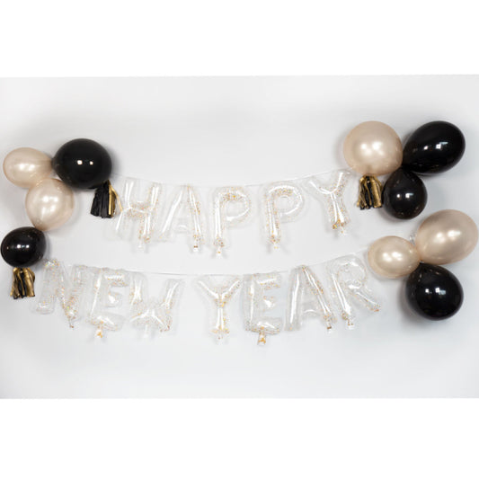Amscan Kit de ballons DIY Happy New Year