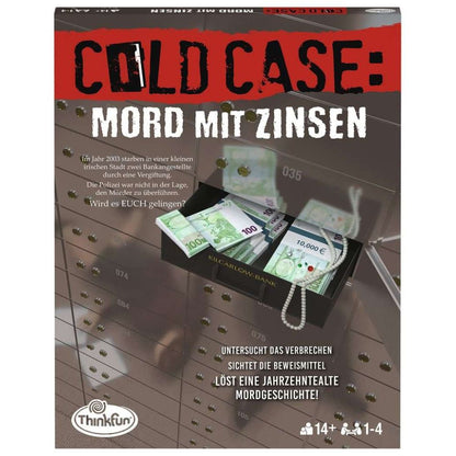 ThinkFun ColdCase: Murder with Interest