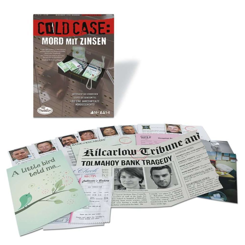 ThinkFun ColdCase: Murder with Interest