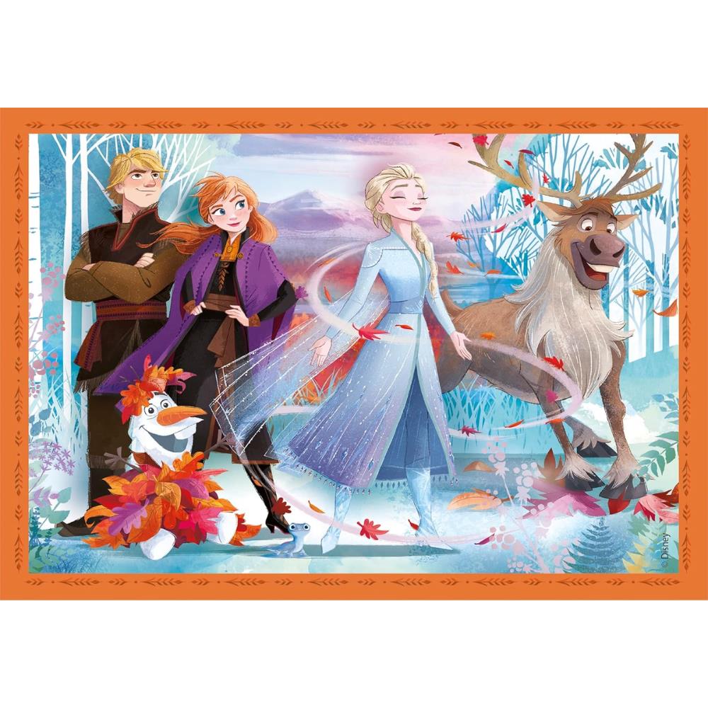 Clementoni Puzzle Frozen 4in1