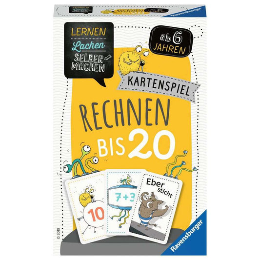 Ravensburger Learning Laughing Do it yourself: Card game counting up to 20