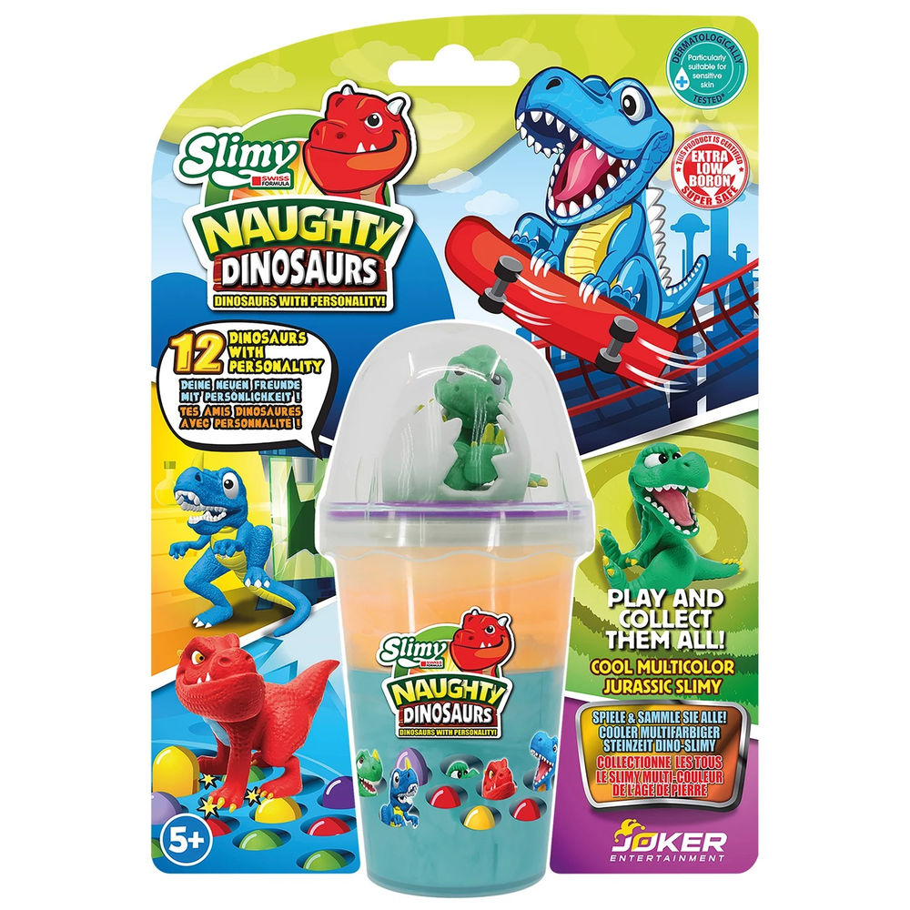 Joker Slimy - Blister de dinosaures à collectionner 155g