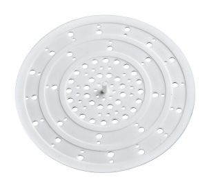 Wenko Abfluss-Sieb Silikon Sava, weiss