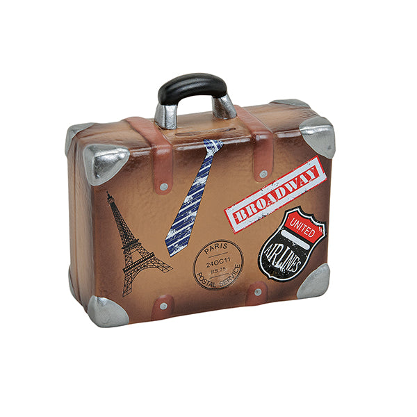 Money box travel suitcase, assorted