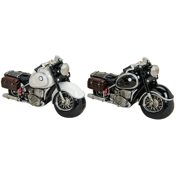 Money box motorcycle, assorted