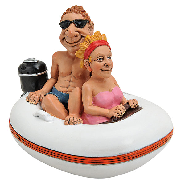 Piggy bank inflatable boat