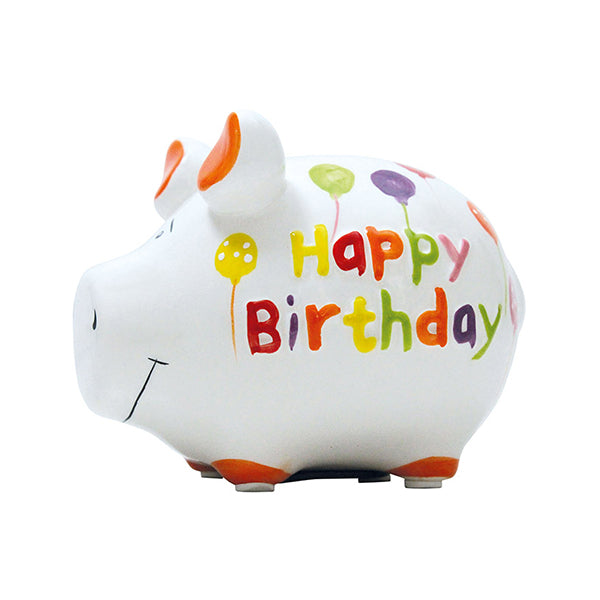 Sparschwein Happy Birthday