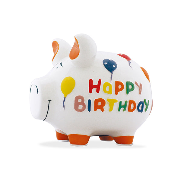 Sparschwein Happy Birthday, XL