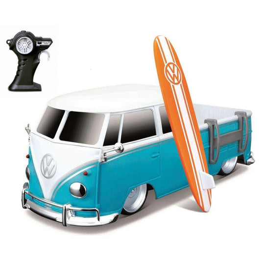 MaistoRC VW T2 Pick-up with Surfboard 1/16 2.4 GHz