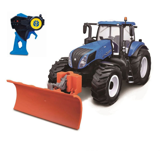 MaistoRC New Holland tractor with snow plow