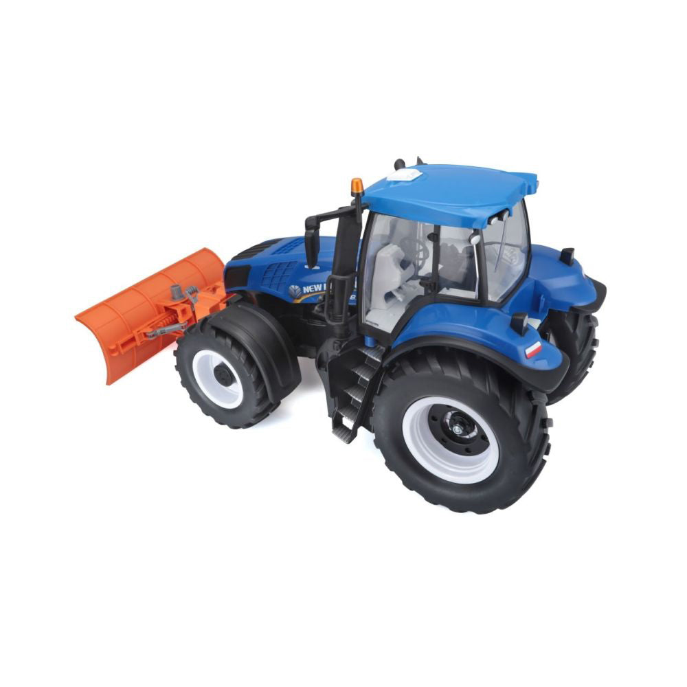 MaistoRC New Holland tractor with snow plow