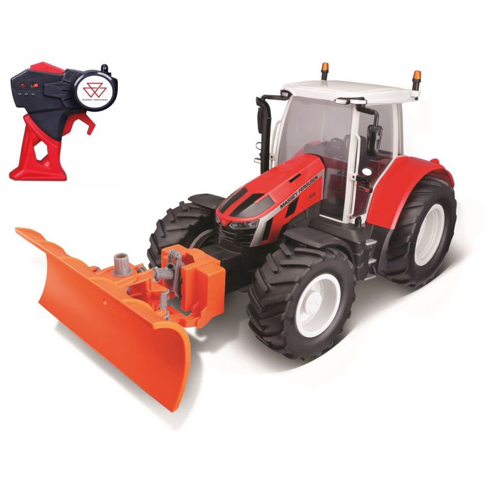 Maisto RC Massey Ferguson Traktor mit Schneepflug