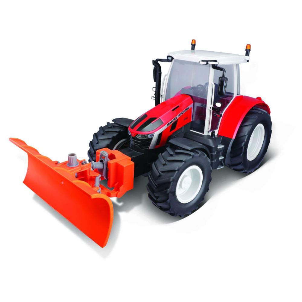 Tracteur Maisto RC Massey Ferguson avec chasse-neige