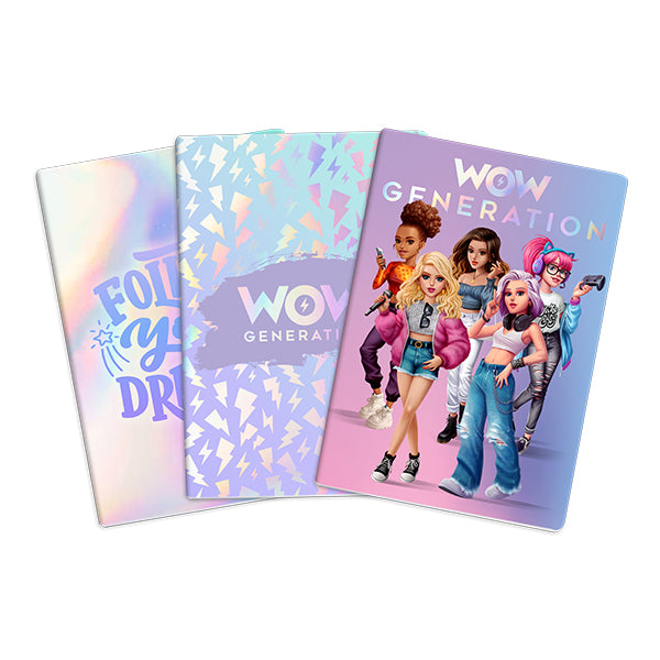 Kids Licensing Wow Generation Notebooks