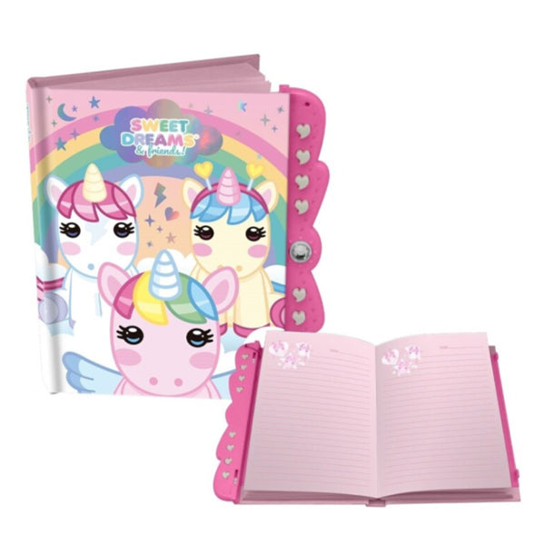 Kids Licensing Unicorn Diary with Code