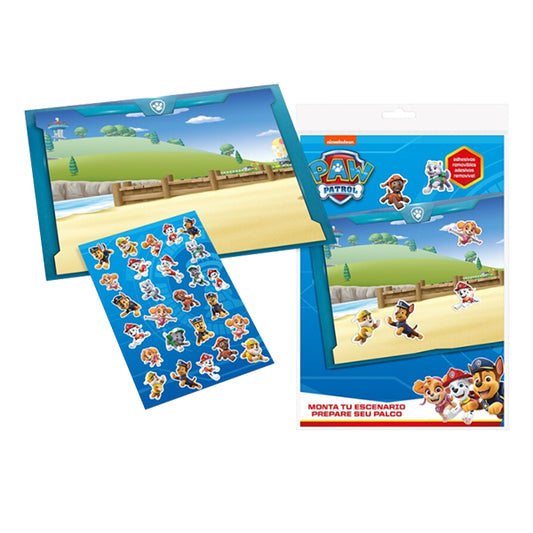 Paw Patrol sticker set, 21 x 34 cm