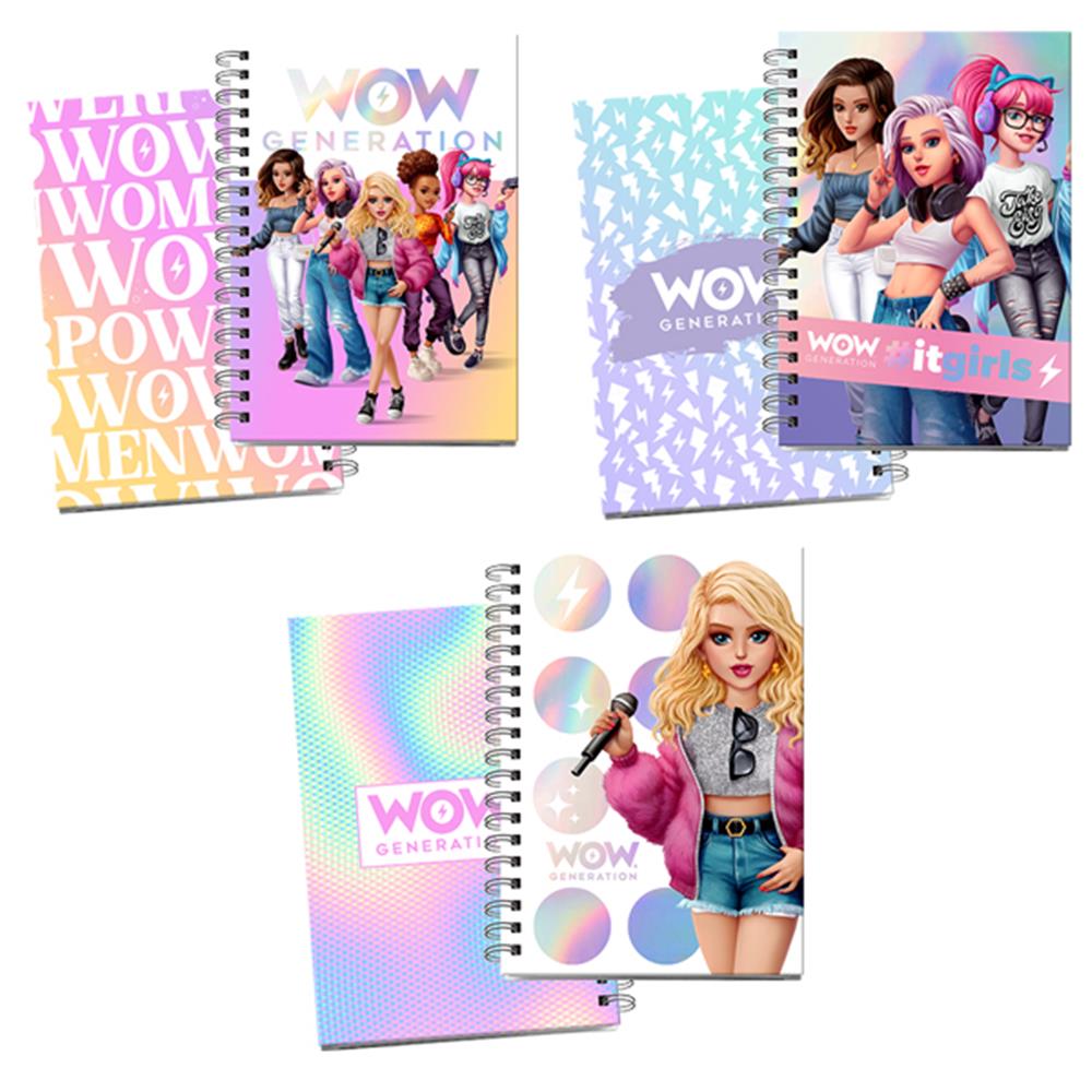 Kids Licensing Wow Generation Notebook ass.